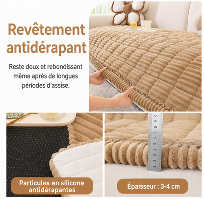 Housse de Canapé Épaisse Antidérapante & Lavable